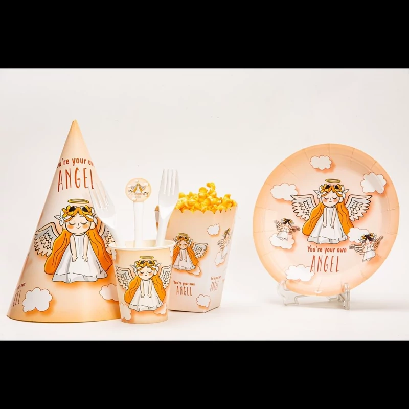 پک 10 نفره تم تولد فرشته (پس کرایه )