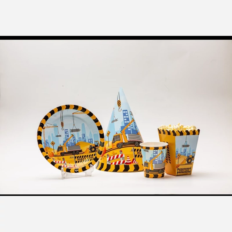 پک 10نفره  تم تولد جرثقیل (پس کرایه)