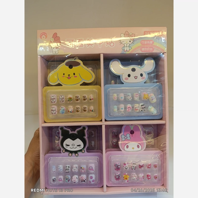 ناخن مصنوعی کودکان  (پس کرایه)