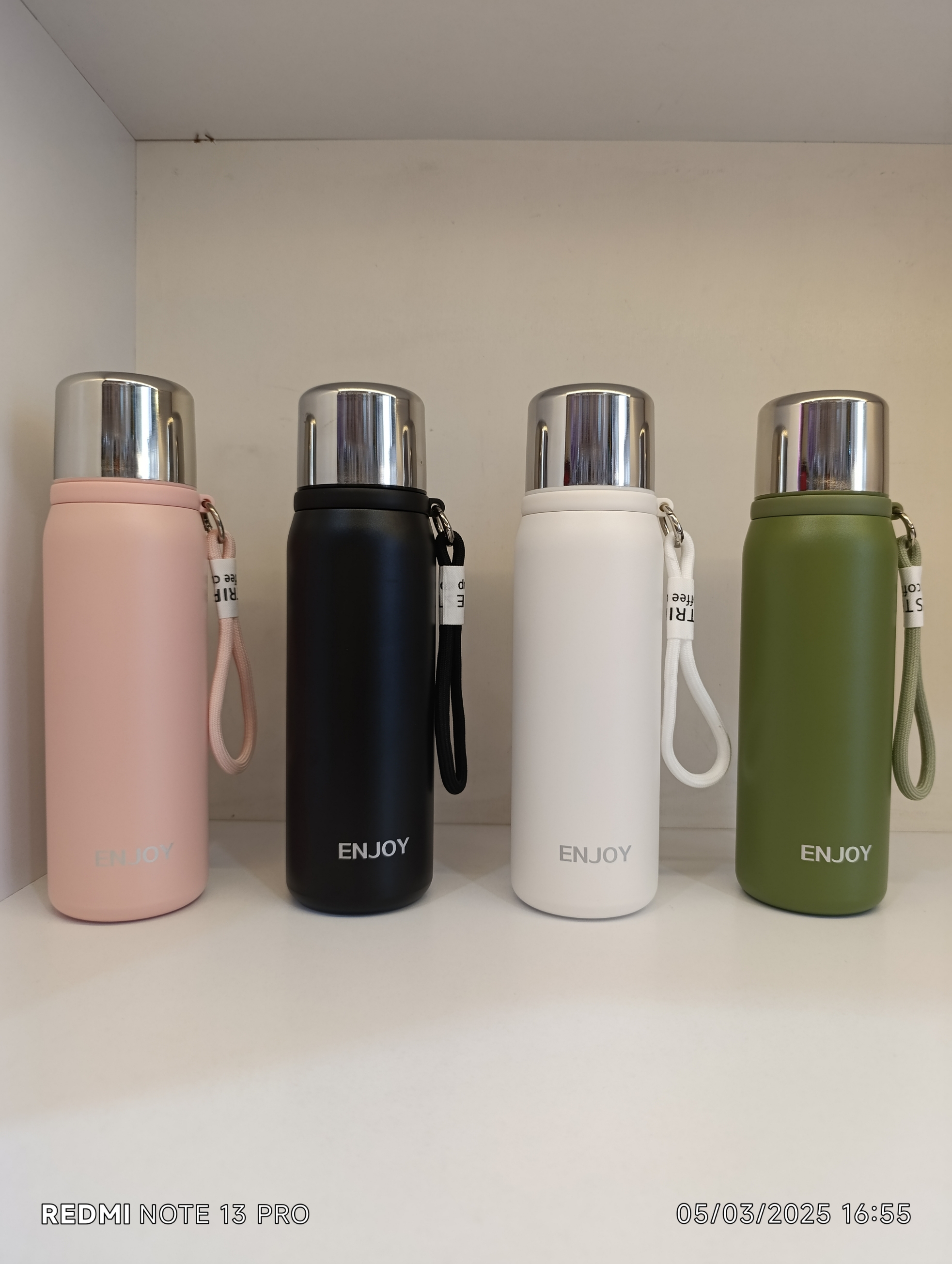 تراول ماگ 680میل درب استیل