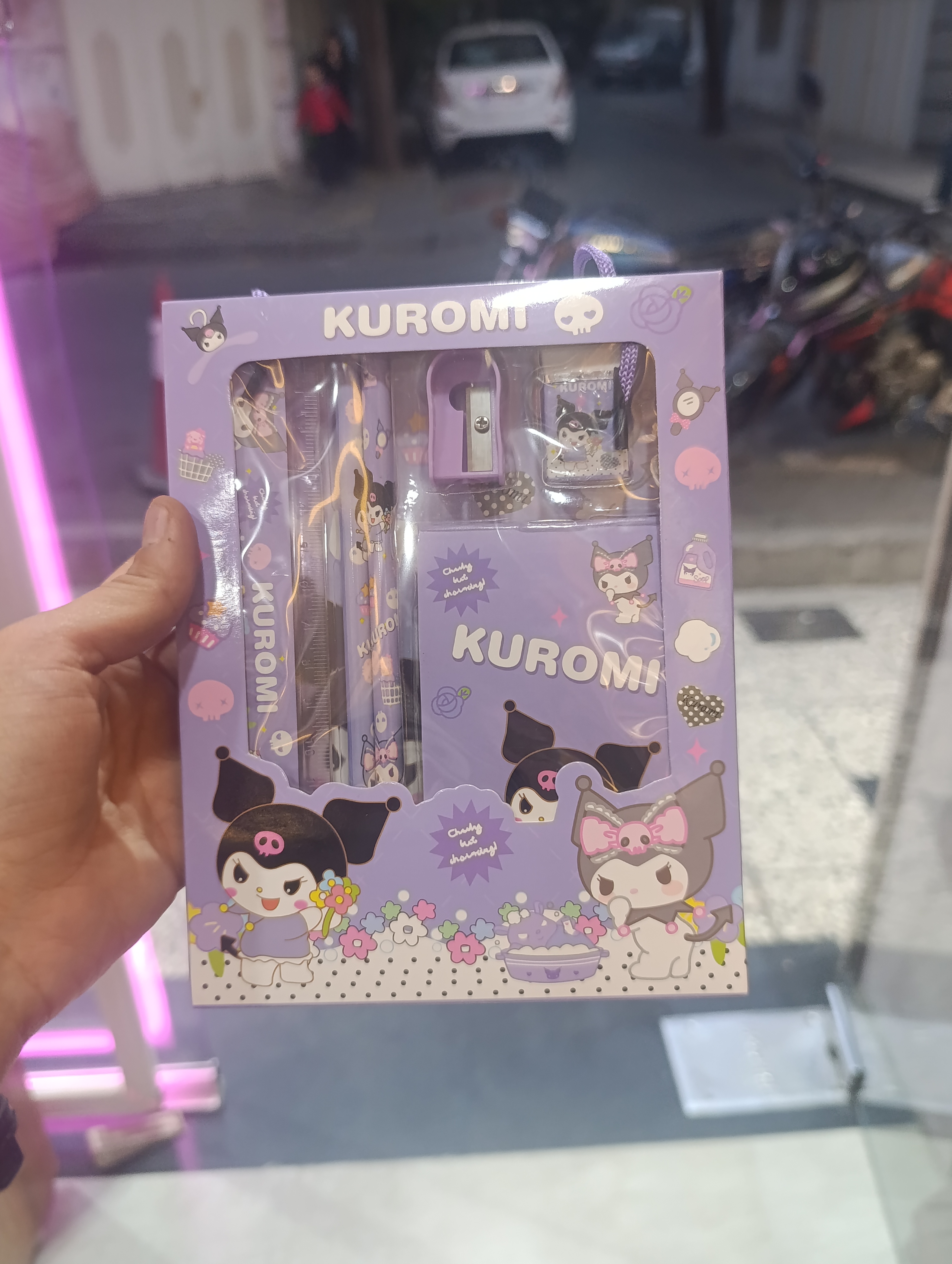 پک لوازم تحریر کرومی